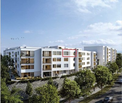 Neubau! 3 Zimmer - beeindruckender Blick über Kassel - inkl hochwertiger Küche - Tiefgarage - Keller