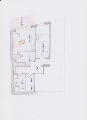 kleine WE / ruhige Lage / renoviert