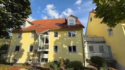 Moderne 1-Zimmer-Wohnung mit großer Dachterrasse in Radebeul
