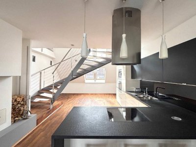 Traumhafte Dachmaisonette mit 2 Terrassen + Dachterrasse - Nähe Arenbergpark