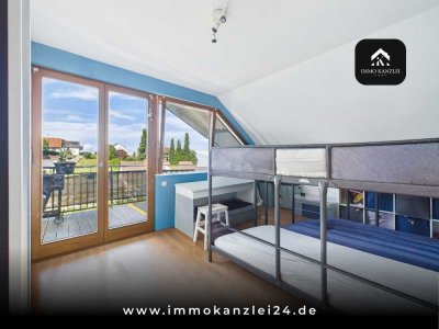 5% Mietrendite: 4-Zimmer-Wohnung mit großem Wohnbereich und Balkon