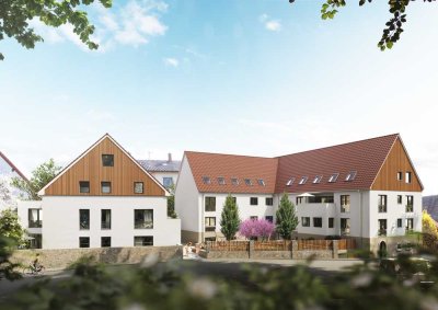 3-Zimmer-Neubauwohnung auf zwei Etagen im Schlosscarée