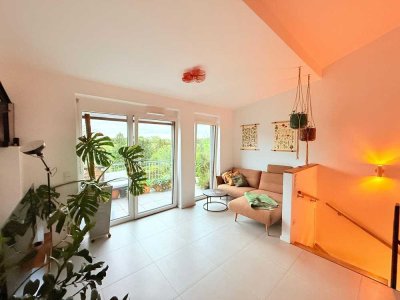 Moderne Maisonette-Wohnung mit Balkon in Dortmund