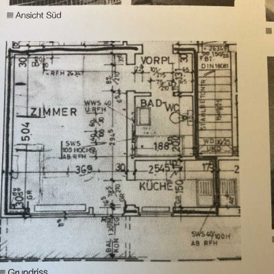 1-Zimmer Wohnung mit  Südterrasse und Gartenmitbenutzung in Bad Cannstatt