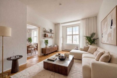 Historischer Charme: Stilvolle Altbauwohnung mit flexiblem Raumangebot