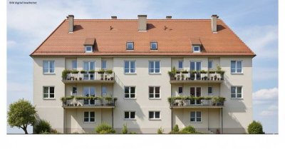 2-ZKB Wohnung mit Balkon