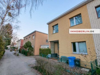 IMMOBERLIN.DE - Sympathische Doppelhaushälfte mit Gartenidyll & Garage