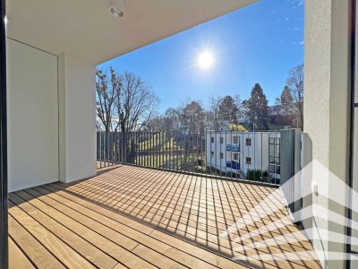 Exklusive 3 Zimmer-Neubauwohnung mit Küche &amp; TG-Parkplatz am Pöstlingberg