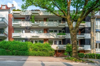 Penthouse-Flair über den Dächern Winterhudes – Sonne, Stil &amp; Stadtpark Nähe