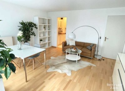 Moderne 3-Zimmer-Wohnung mit herrlicher West-Terrasse, 2 Bäder  und TG-Stellplatz