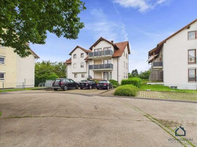 Appenweier: Gepflegte Erdgeschoss mit 3-Zimmer mit Balkon & Stellplatz