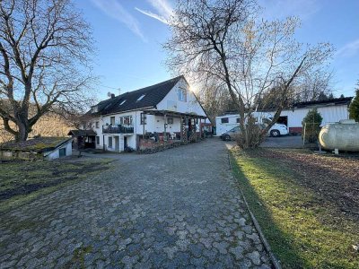 Historisches Mehrfamilienhaus auf ehemaligen Mühlenanwesen in ruhiger Lage