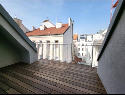 Erstbezug | 7 DG-Wohnungen - Hochwertig, mit Loggia und Ausblick über die Dächer Wiens!!