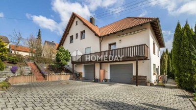 EFH mit Einliegerwohnung und großzügigem Grundstück in ruhiger Lage