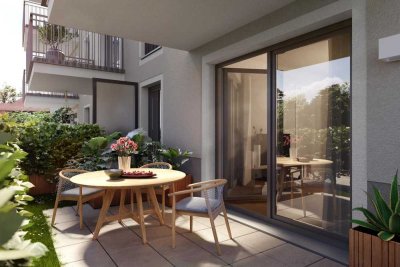 Großzügige 4-Zimmer-Ergeschosswohnung mit Loggia