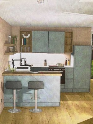 Erstbezug mit Garten und EBK: Exklusive 3-Raum-Erdgeschosswohnung mit geh. Innenausstattung