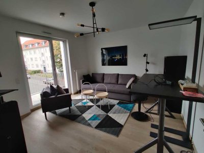 2,5-Zimmer-Wohnung in Neubau (Zweitbezug) mit gehobener EBK in zentraler Lage