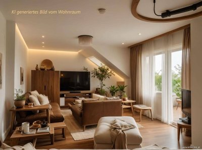 Großzügige 2-Zimmer-Eigentumswohnung "Ganz oben"