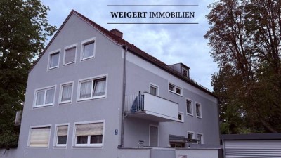 WEIGERT: Familiengerechte Gartenwohnung mit Hobbyraum in Pasing unweit des Westbad