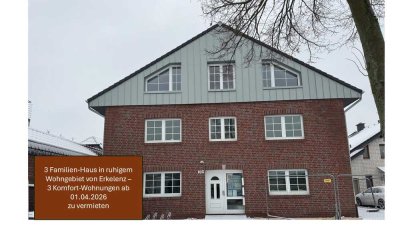 Klimatisierte Dachgeschoss-Wohnung mit überdachtem Süd-Balkon in Erkelenz