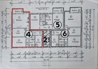 3-Zimmer-Eigentumswohnung in Weikersheim, 70 m², vermietet