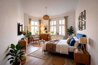 NEU!! Wohlfühlwohnung mit Dusche & Badewanne | Küche mit Einbauküche I Balkon