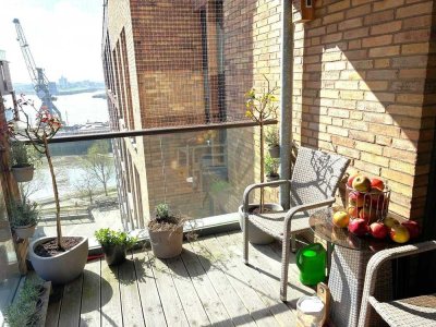 Traumdomizil mit Balkon und Wasserblick bei der Elbphilharmonie!