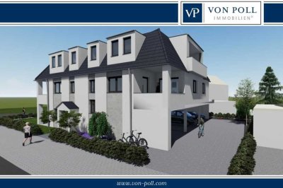 Neubau Dachgeschosswohnung | KfW 40 | ca. 70,5 m² | 2ZKB | Balkon | Fahrstuhl | Carport | Zentrum