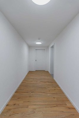 NEUBAU-ERSTBEZUG: ALTERS- / BEHINDERTENGERCHTES WOHNEN MIT TOLLER AUSSTATTUNG, TERRASSE & STELLPLATZ
