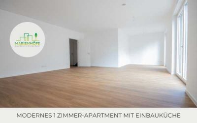 ** modernes 1 Zimmer-Apartment | EBK |  Balkon | barrierefrei | Fußbodenheizung | Bad mit Dusche **