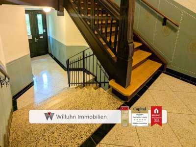 Wunderschöne 3RW in Reudnitz - denkmalgeschützt - mit Balkon - Gäste-WC - separate Küche - Parkett