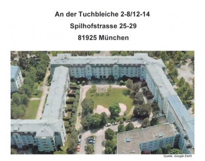 Helle 3-Zimmer Dachgeschosswohnung mit Balkon in Bogenhausen