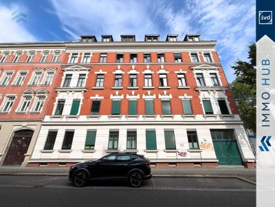 ++ Gemütliche Großzügige DG-Wohnung mit Kamin und Loggia in Gohlis-Süd ++