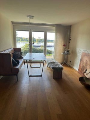 *Traumhafte, möblierte Wohnung direkt am Rhein zu vermieten! *