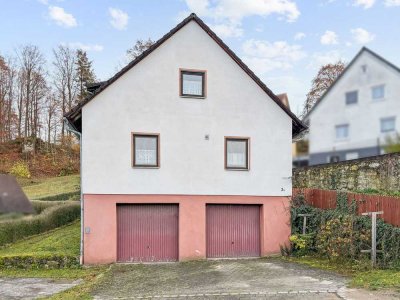 Gemütliches Haus mit Potenzial in idyllischer Lage bei Gößweinstein, sofort bezugsfrei
