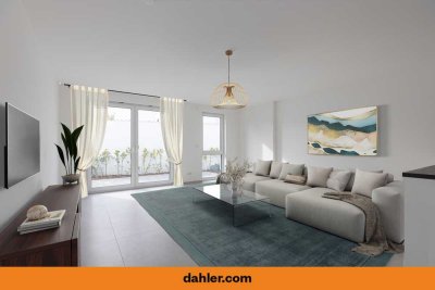 Lichtdurchflutetes Reihenhaus mit Terrasse und Einbauküche