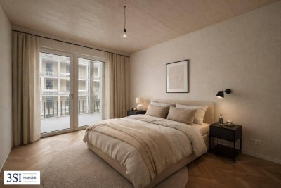 Urban wohnen beim Augarten – 2-Zimmer-Wohnung mit Balkon