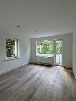 Modernisierte Wohnung mit kleinem, sonnigen Balkon