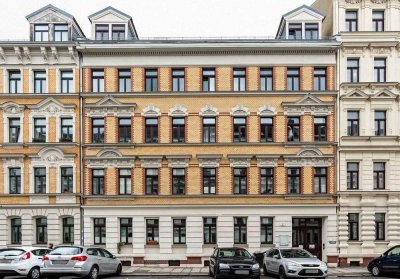 Stilvolle Altbauwohnung mit Balkon - ruhige Lage nahe Leipziger Zentrum