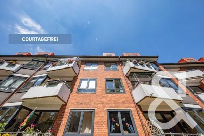 Vermietete Eigentumswohnung mit Südbalkon in Lokstedt