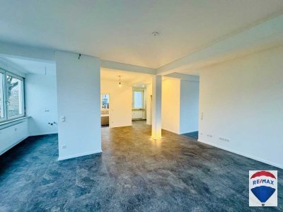 Lichtdurchflutete 2-Zimmer Wohnung mit offenem Wohn-/Schlafbereich