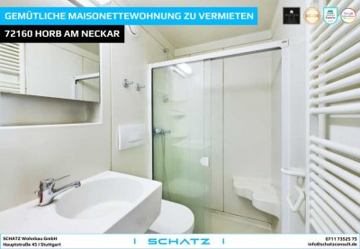Gemütliche Maisonettewohnung – optimal für junge Leute oder Berufspendler