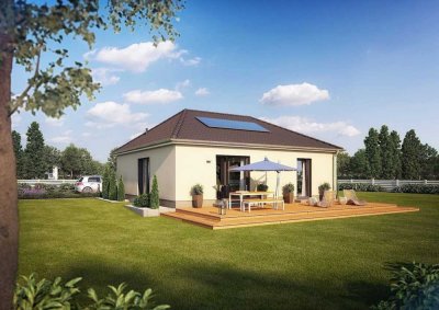 3-ZKB Bungalow mit 82qm zum unschlagbaren Aktionspreis - schlüsselfertige Massivbauweise!