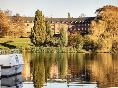 Perle an Wakenitz / Drägerpark mit Wasserblick, Tor d Hoffnung