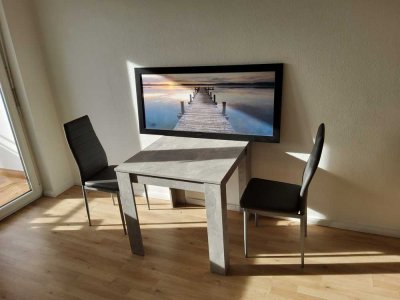 Neu möblierte 1-Zimmer Wohnung mit Balkon in Ludwigshafen-Mundenheim