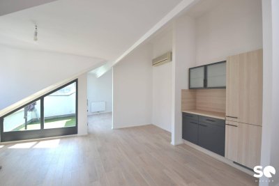 #SQ - STILVOLLE DG-WOHNUNG MIT SONNIGER TERRASSE BEIM AUGARTEN (GAUßPLATZ) &amp; NÄHE DONAUKANAL (U4)