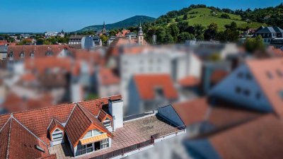 Wohnen über den Dächern von Bensheim – mit TG-Stellplatz & Dachterrasse