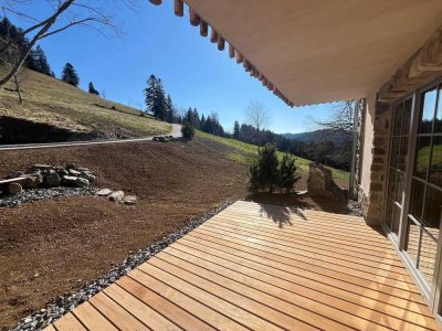EINMALIGE LAGE!!!   Panorama Chalet in Alleinlage Nähe Buchenberg