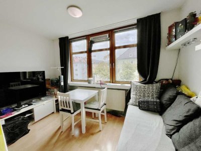 1-Zimmer-Apartment - 3. OG mit TG-Option – vermietet & mit Aufzug in München-Untersendling!