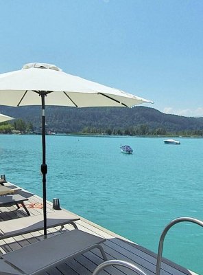 WOHNEN AM WÖRTHERSEE! 3 Zimmer im Erdgeschoß nur 70m vom See!